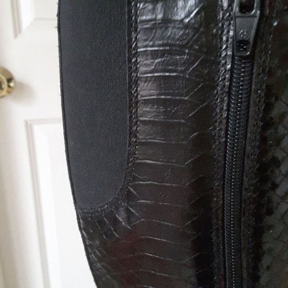 Attilio Gousti Leombruni/AGL Tall Snake Boot NWOB - Picture 6 of 9